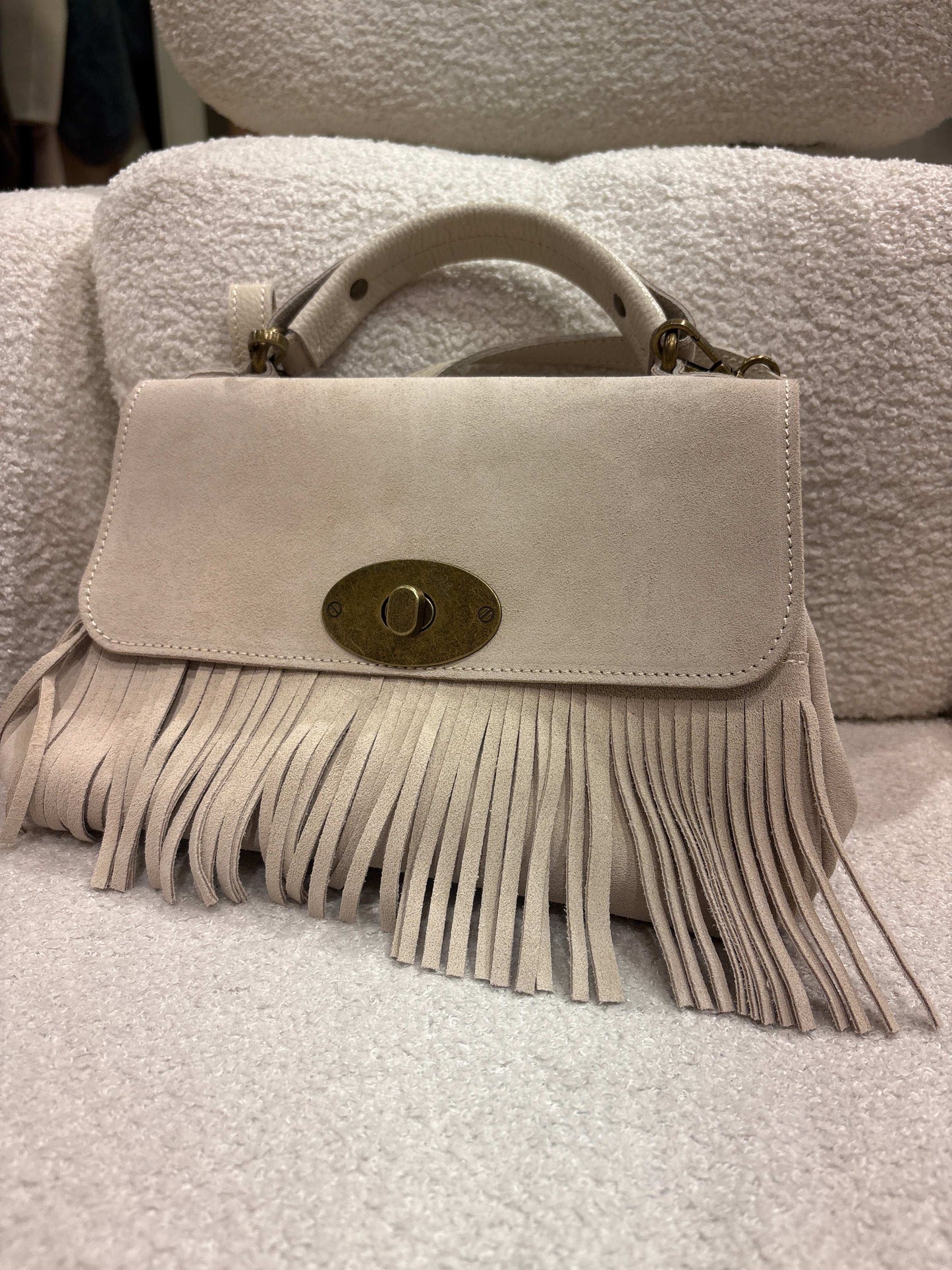 Borsa con frange