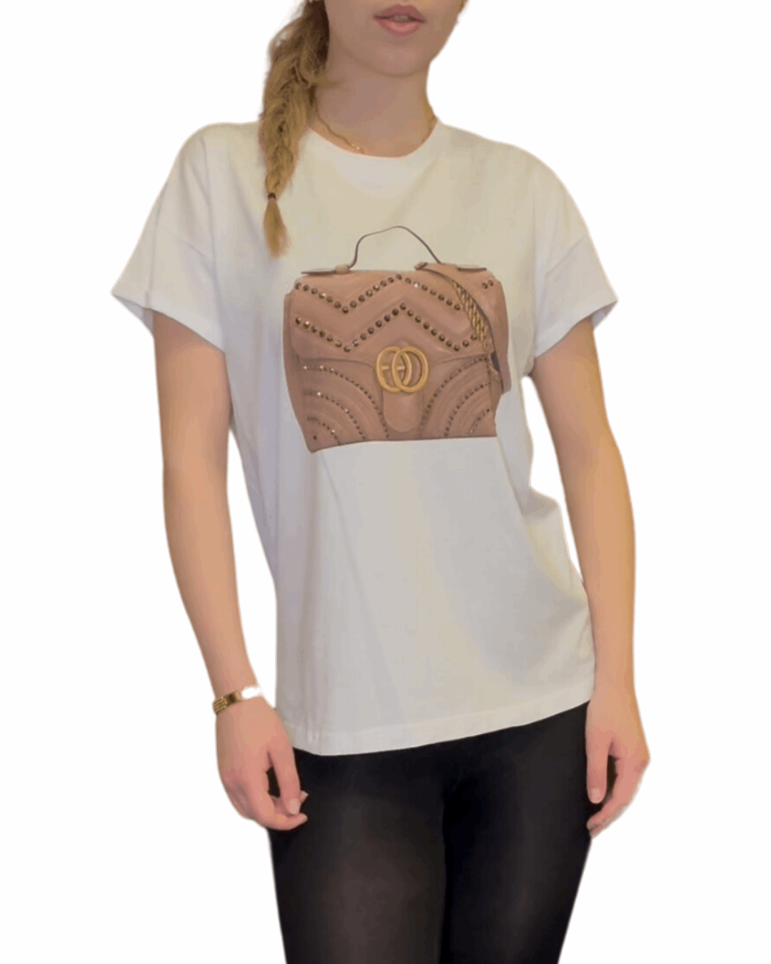 T-shirt con stampa